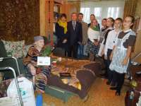 Свое 90-летие отметила ветеран Великой Отечественной войны  Борисова Любовь Андреевна